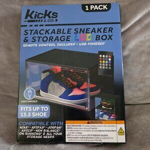Kicks & Co Stable Sneaker & Storage LED Box NEW